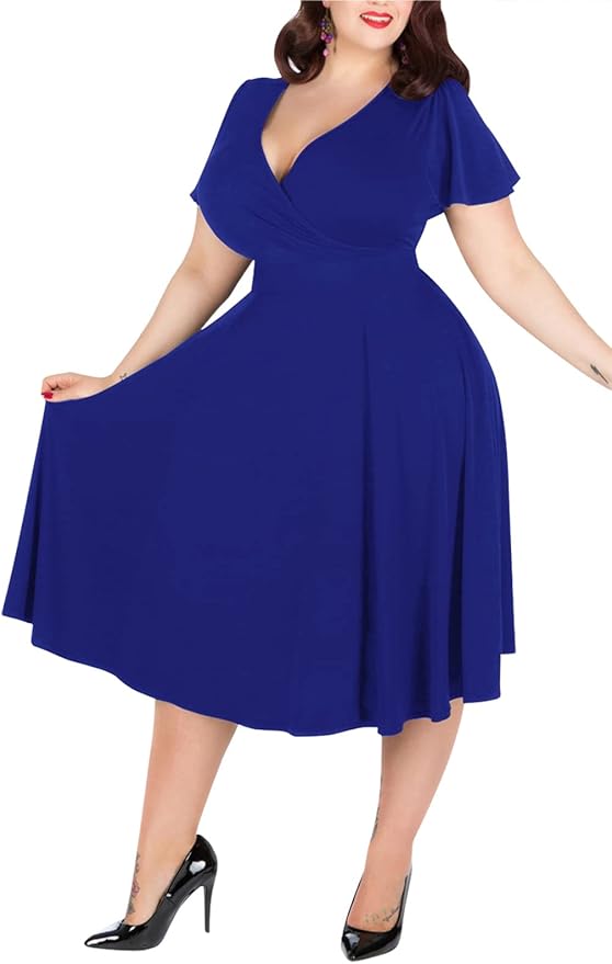 The Elegance of a Royal Blue Plus Size Dress: Your Complete Style Guide