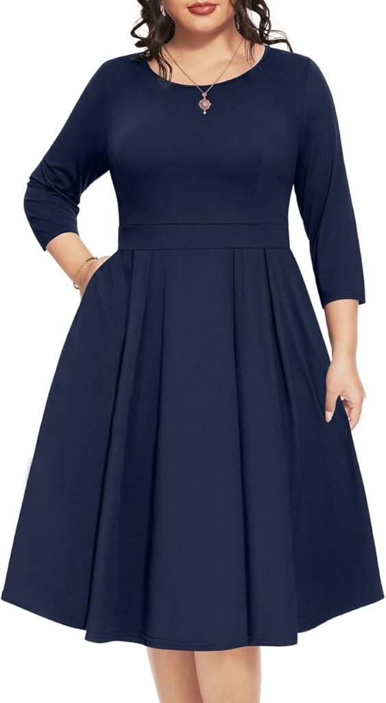 Navy Blue Dress Plus Size: Unlock the Secret to Effortless Elegance