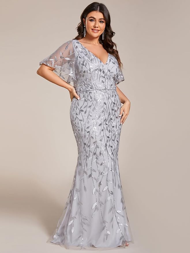 Sparkle and Shine: The Ultimate Guide to Silver Plus Size Formal Dresses