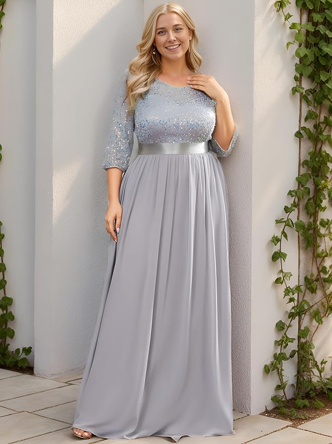 Sparkle and Shine: The Ultimate Guide to Silver Plus Size Formal Dresses