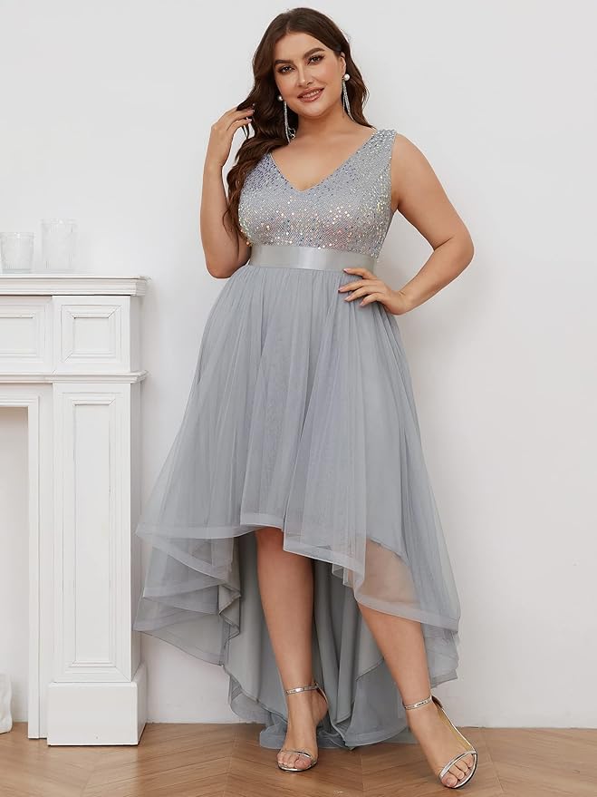 Stylish Ideas to Rock Your Plus Size Silver Sequin Dress for Any Occasion